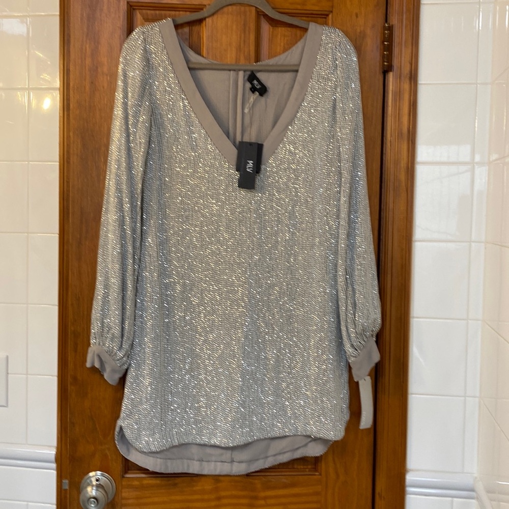 NWT MLV sequined dress